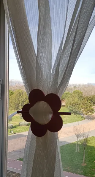 Alzapaños para cortinas