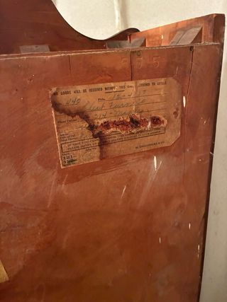 Vitrina Aparador Madera Maciza 1937