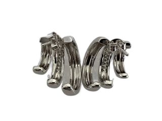 pendientes plata 925mm con piedra con circonita