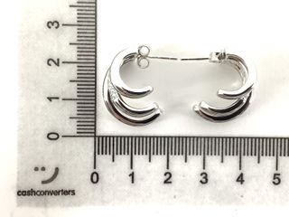 pendientes plata 925mm con piedra con circonita