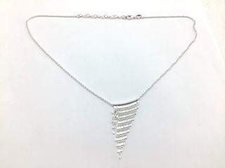 collar plata 925mm 18 5cm