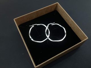 argollas plata 925mm