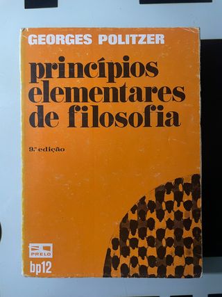 Princípios Elementares de Filosofia