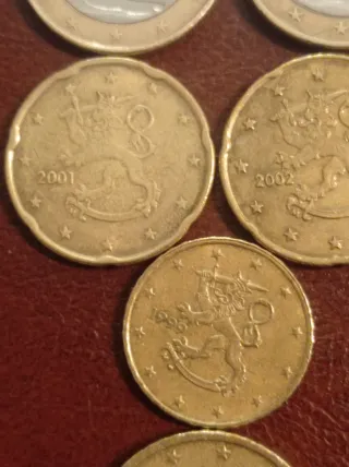 Lote 7 Monedas Finlandia