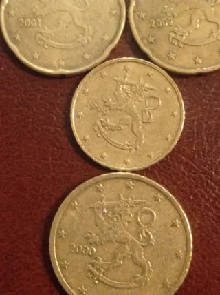 Lote 7 Monedas Finlandia