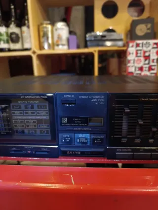 Amplificador Sanyo JA 7120 Negro