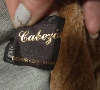 Chaqueta de piel J. Cabezón granate