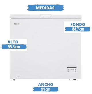 Congelador Horizontal Sauber Serie 5-200H