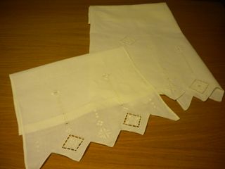 Coppia asciugamani bagno in lino, da decorazione