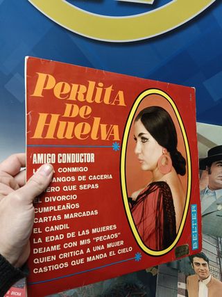 7 discos Lp, vinilos, JUANITO VALDERRAMA, NARANJITO DE TRIANA  y mas