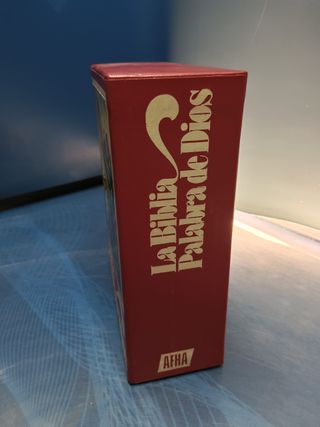 3 libros, LA BIBLIA PALABRA DE DIOS - AFHA. 1978