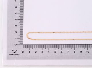 cadena oro 18k 25cm