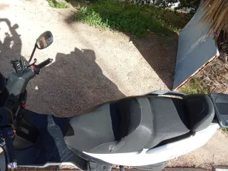 Daelim Maxi Scooter Blanca Automática