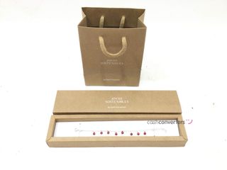 pulsera plata 925mm con piedra