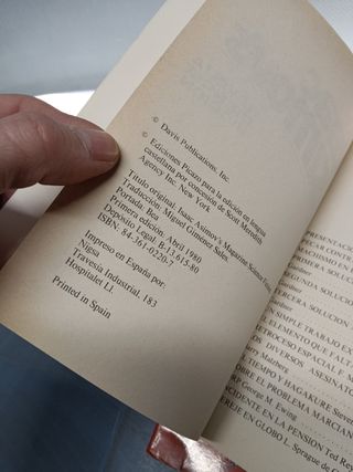 REVISTA CIENCIA FICCIÓN, ISAAC ASIMOV´S- 3 NUMEROS, PICAZO EDITORS ASIMOV , libros