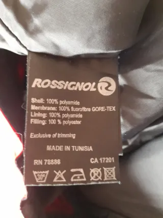 Pantalón Ski ROSSIGNOL Mujer Talla S Goretex