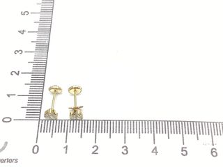 pendientes oro 18k con piedra