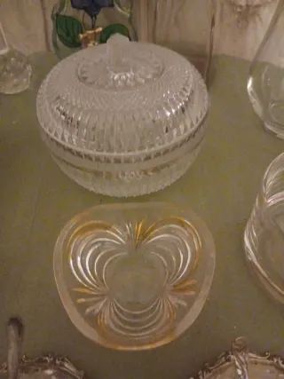 Set Vintage Cristallo Decorativo