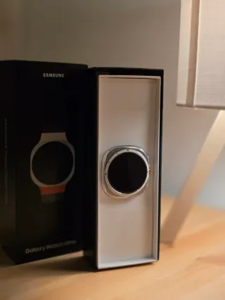 Samsung Galaxy Watch Ultra Plata/Naranja