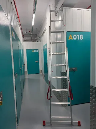 Escalera aluminio 3 cuerpos Parkside