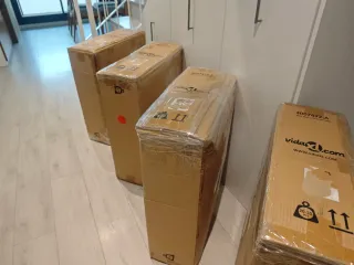 Conjunto mesa y sillas exterior ratán