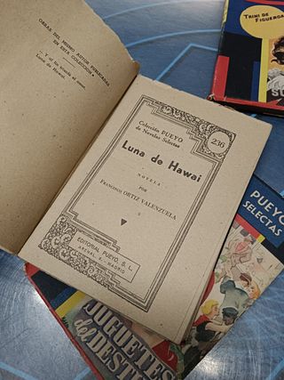 4 novelas PULP, editorial Pueyo - 1948