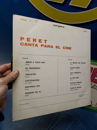 2 discos Lp, vinilos, PERET