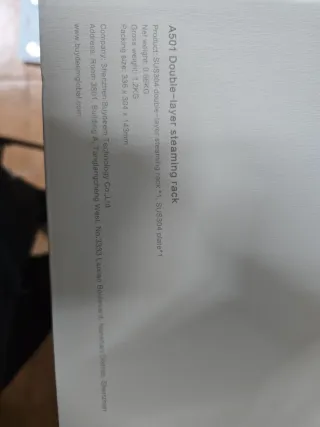 BUYDEEM A500 A501 G564 Vaporizador de Alimentos