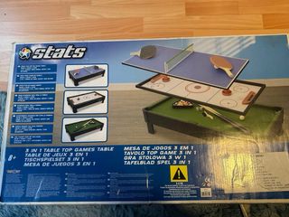 Billar-PingPong-Hockey