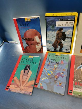 12 libros juveniles, el barco de vapor, ala delta, y mas