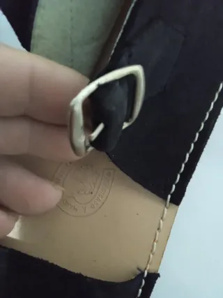 Sandalias Mayorquinas Negras Auténticas