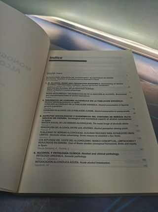Lote 2 libros Guía practica de intervención en el alcoholismo + Monografía alcohol