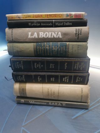 lote de 8 libros, 14 novelas, SELECCIONES DEL READER DIGEST Y MAS