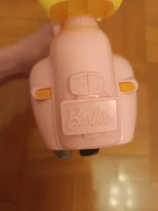 Moto Barbie rosa