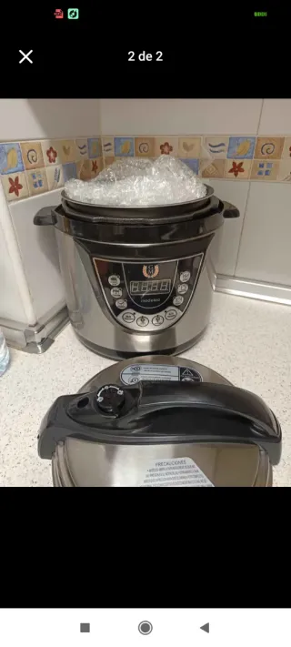 Olla a presión eléctrica