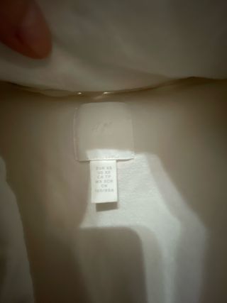 Chaqueta de verano blanca