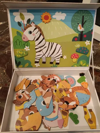 Juego Magnético Animales Mundo Diver