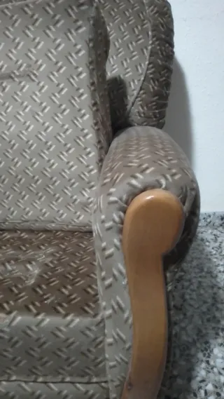 Ofertón VINTAGE Sillones a 30€  sofá 3 plazas 40€