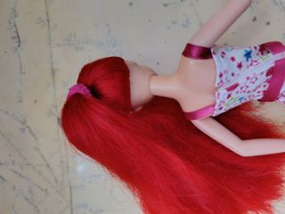 Muñeca Barbie Disney pelo rojo