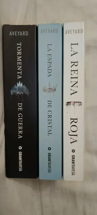 Pack 3 libros Victoria Aveyard