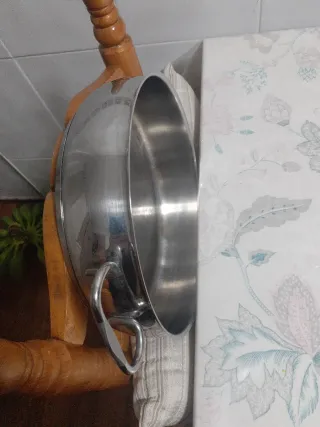 Olla Acero Inoxidable con Asas