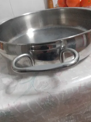 Olla Acero Inoxidable con Asas