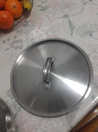 Olla Acero Inoxidable con Asas