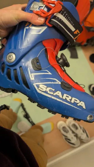 Botas de esquí Scarpa F1 Evo Montaña