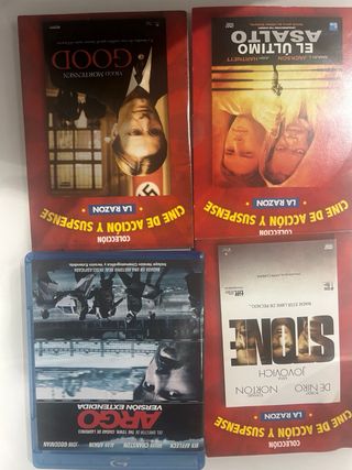 Lote Películas DVD Acción y Suspense