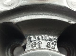 Llanta seat 1m0601025f leon (1m1) 1.9 tdi 5031078