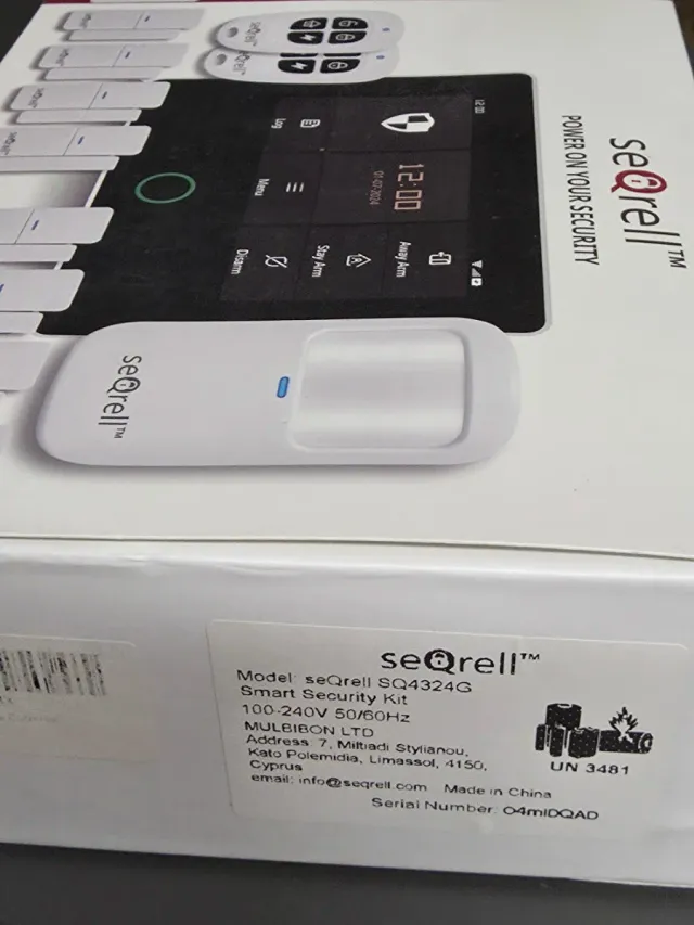 Kit Alarma Seqrell GSM 4G WiFi
