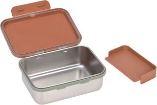LÄSSIG Fiambrera para niños de acero inoxidable Fi
