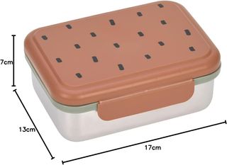 LÄSSIG Fiambrera para niños de acero inoxidable Fi