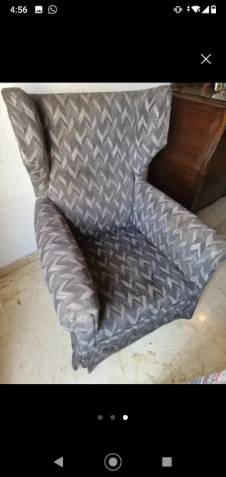 Tresillo: Sofá y 2 Sillones Tela